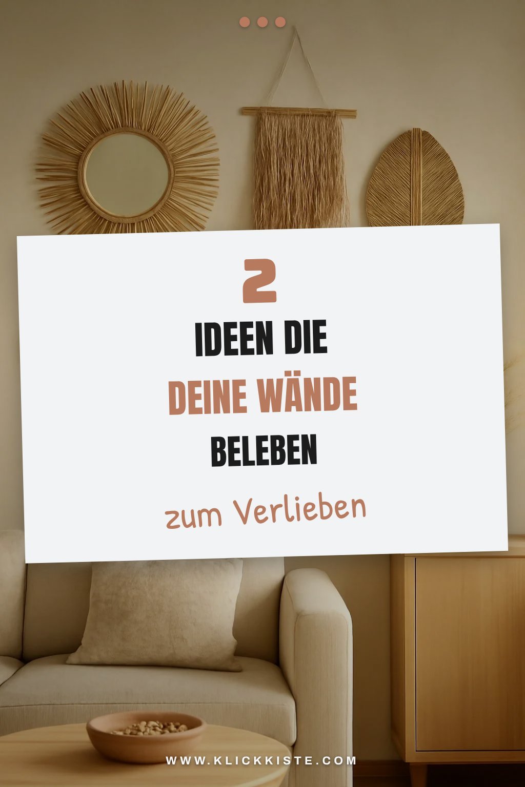 10 kreative Wanddeko-Ideen aus Naturmaterialien