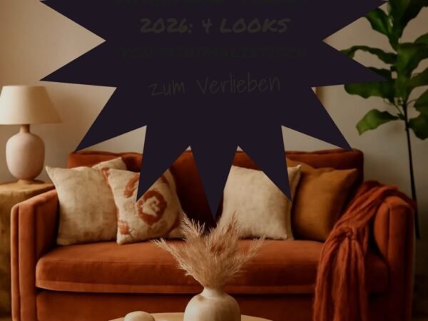 Wanddeko-Trends 2026: 4 Looks von minimalistisch bis maximalist