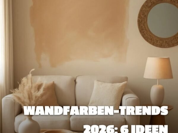 Wandfarben-Trends 2026: 6 Ideen + DIY-Tipps für dein Zuhause