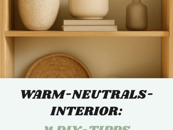 Warm-Neutrals-Interior: 4 DIY-Tipps für einladende Räume