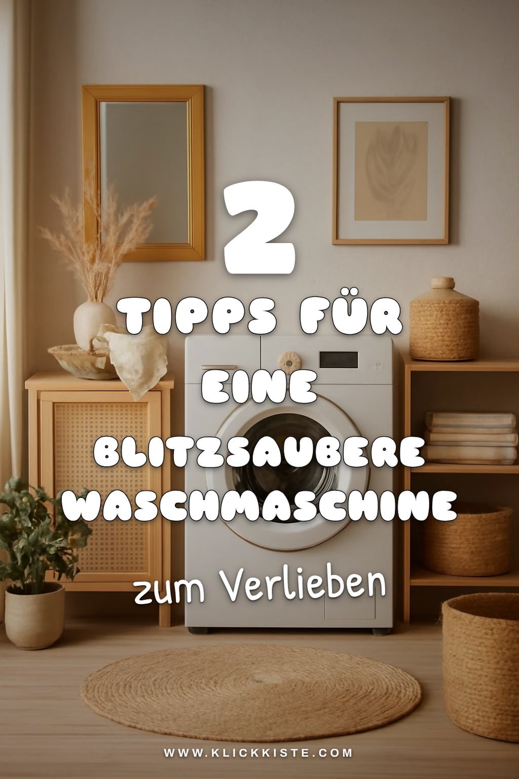 So reinigst du deine Waschmaschine auf 90 Grad in 5 einfachen Schritten