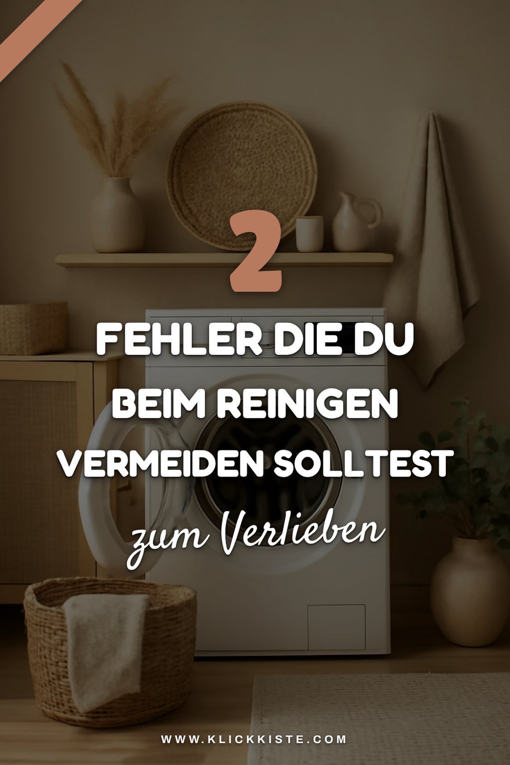 Häufige Fehler beim Waschmaschinen reinigen
