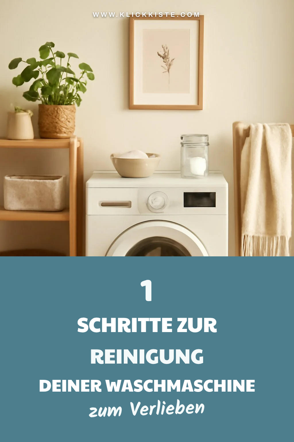 So reinigst du deine Waschmaschine mit Backpulver in 5 einfachen Schritten