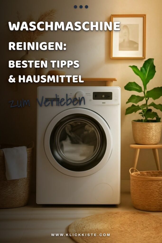 Waschmaschine Reinigen: Die besten Tipps & Hausmittel