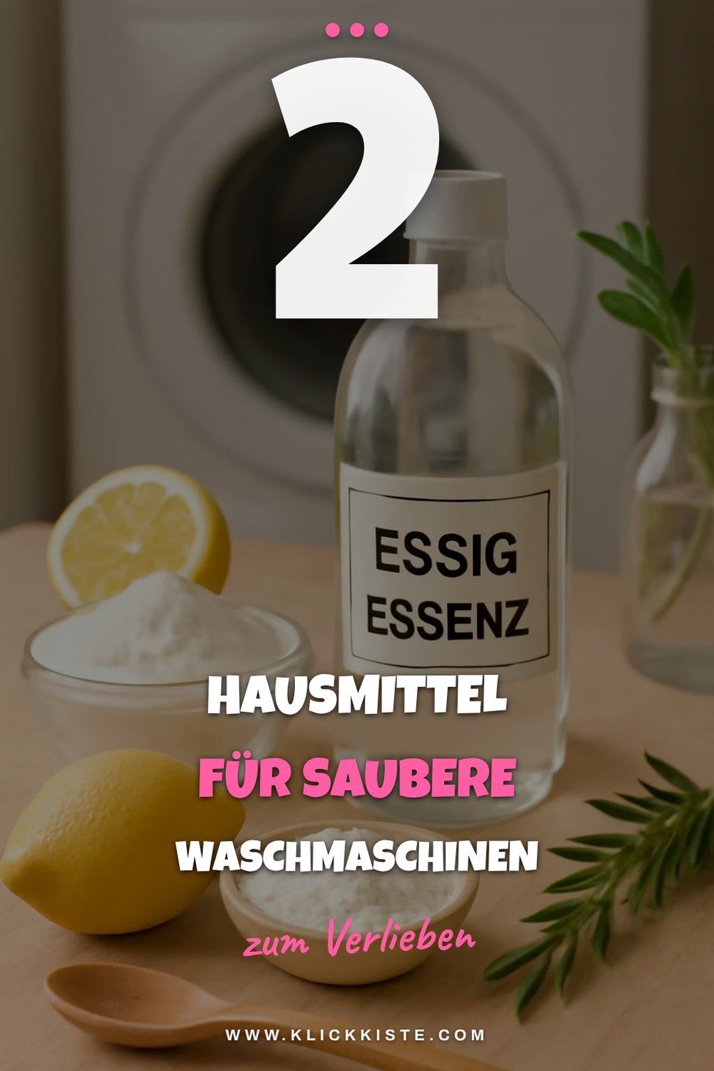 Hausmittel für eine gründliche Reinigung