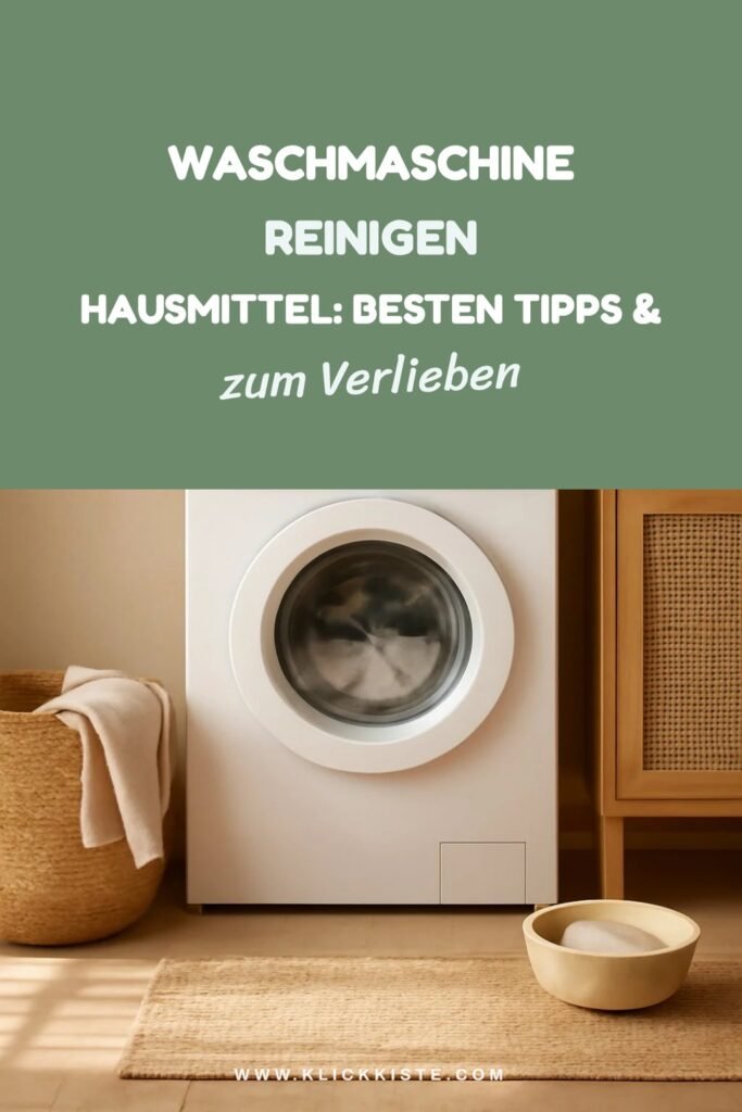 Waschmaschine Reinigen Hausmittel: Die besten Tipps & Hausmittel