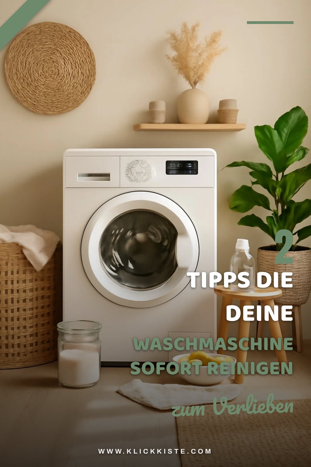 So reinigst du deine Waschmaschine in 5 einfachen Schritten