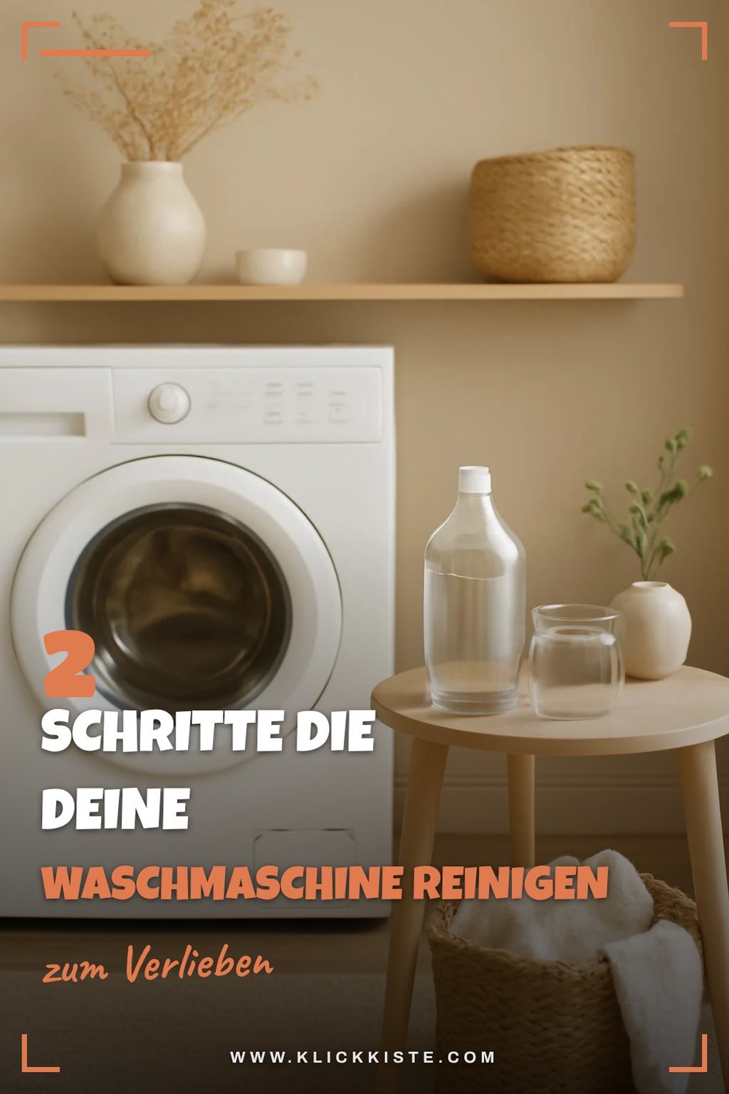 So reinigst du deine Waschmaschine mit Essig in 5 einfachen Schritten