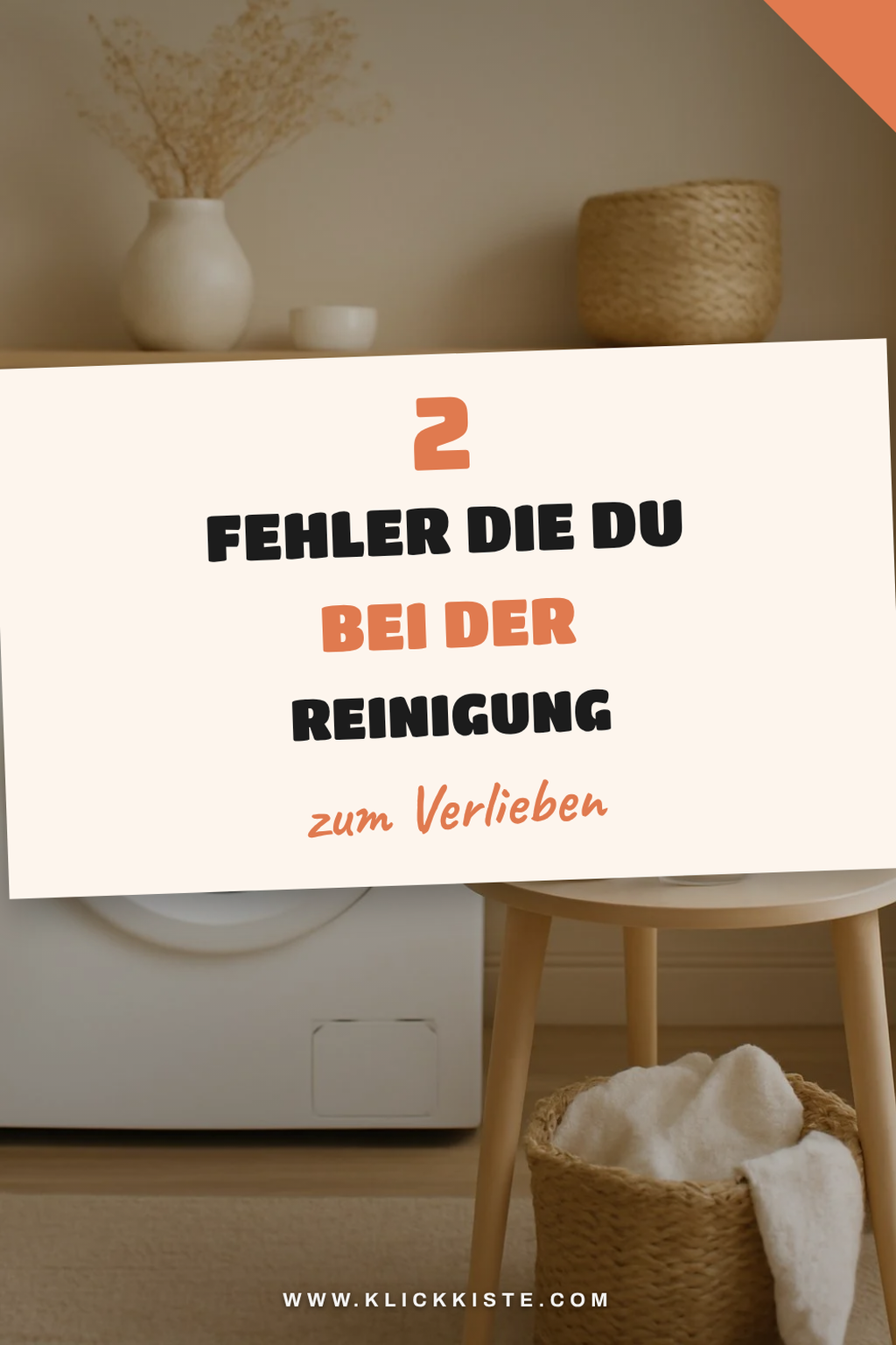 Häufige Fehler bei der Waschmaschinenreinigung