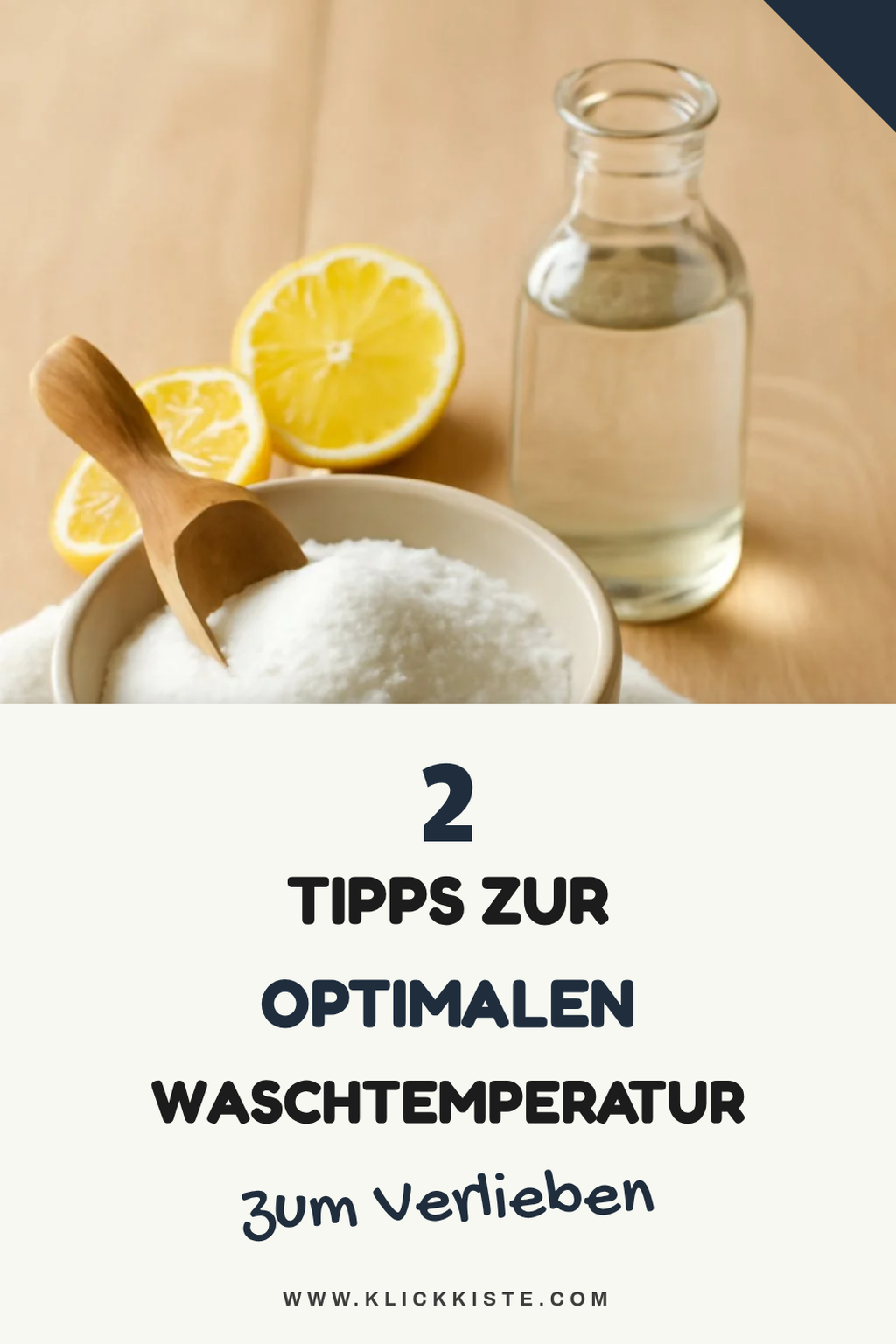 Die optimale Temperatur für die Wäsche