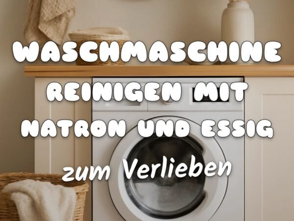 Waschmaschine Reinigen mit Natron und Essig: Die besten Tipps & Hausmittel