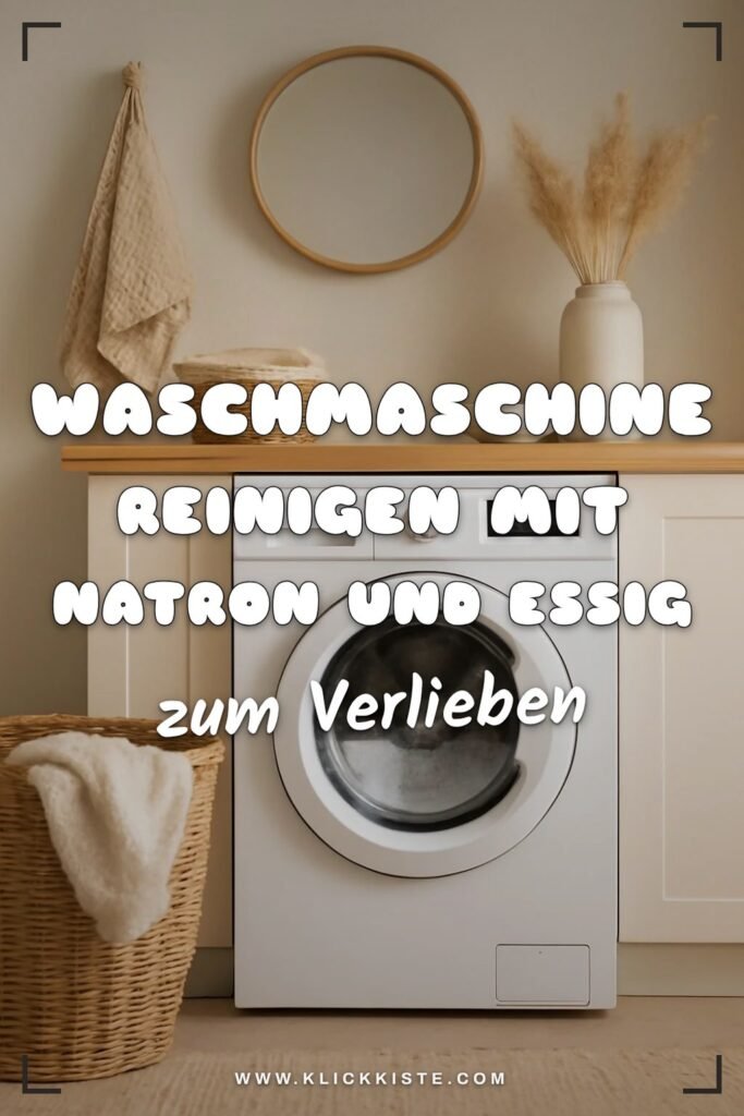 Waschmaschine Reinigen mit Natron und Essig: Die besten Tipps & Hausmittel