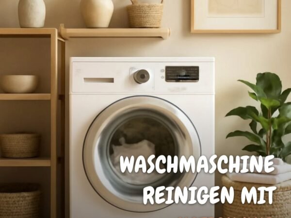 Waschmaschine Reinigen mit Natron und Spülmaschinentabs: Die besten Tipps & Hausmittel