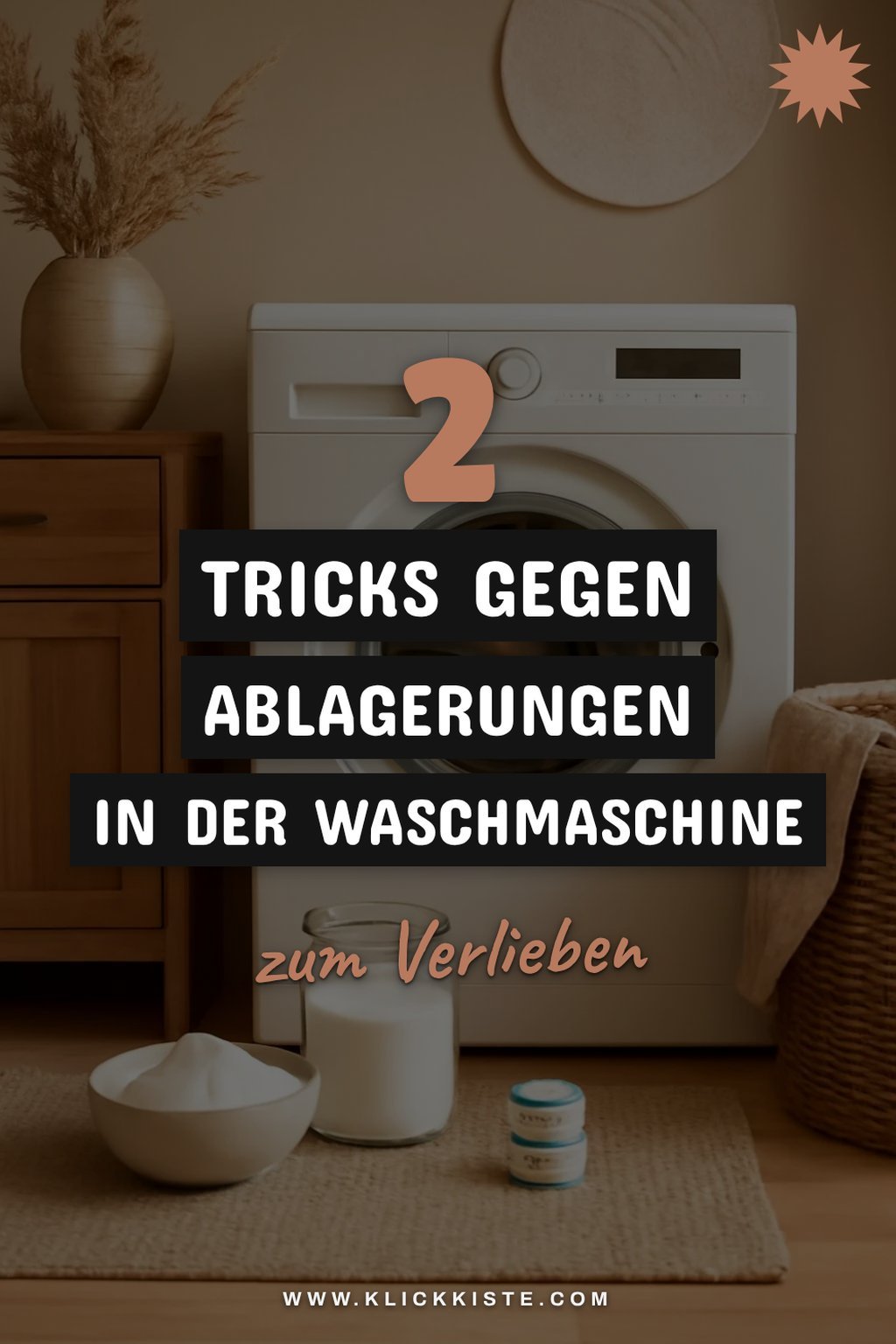 Vermeidung von Ablagerungen in der Waschmaschine