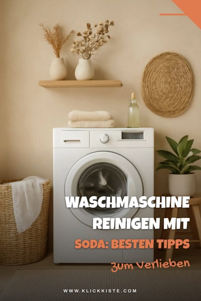 Waschmaschine Reinigen mit Soda: Die besten Tipps & Hausmittel