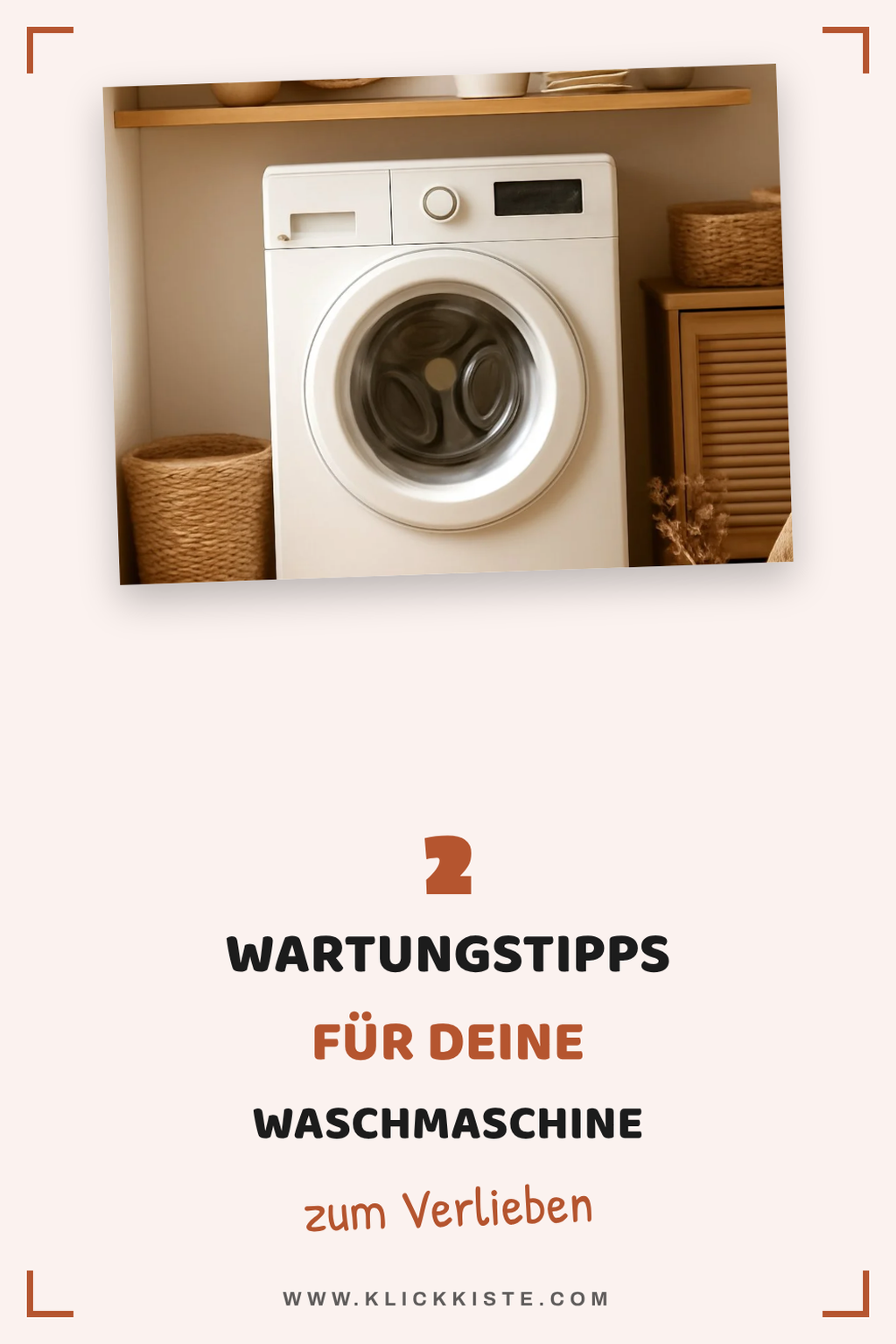 Tipps zur regelmäßigen Wartung deiner Waschmaschine