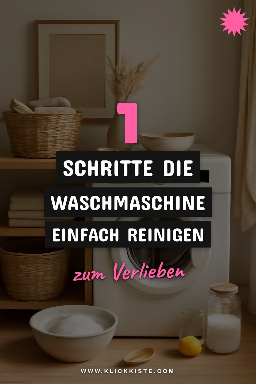 So reinigst du deine Waschmaschine in 5 einfachen Schritten