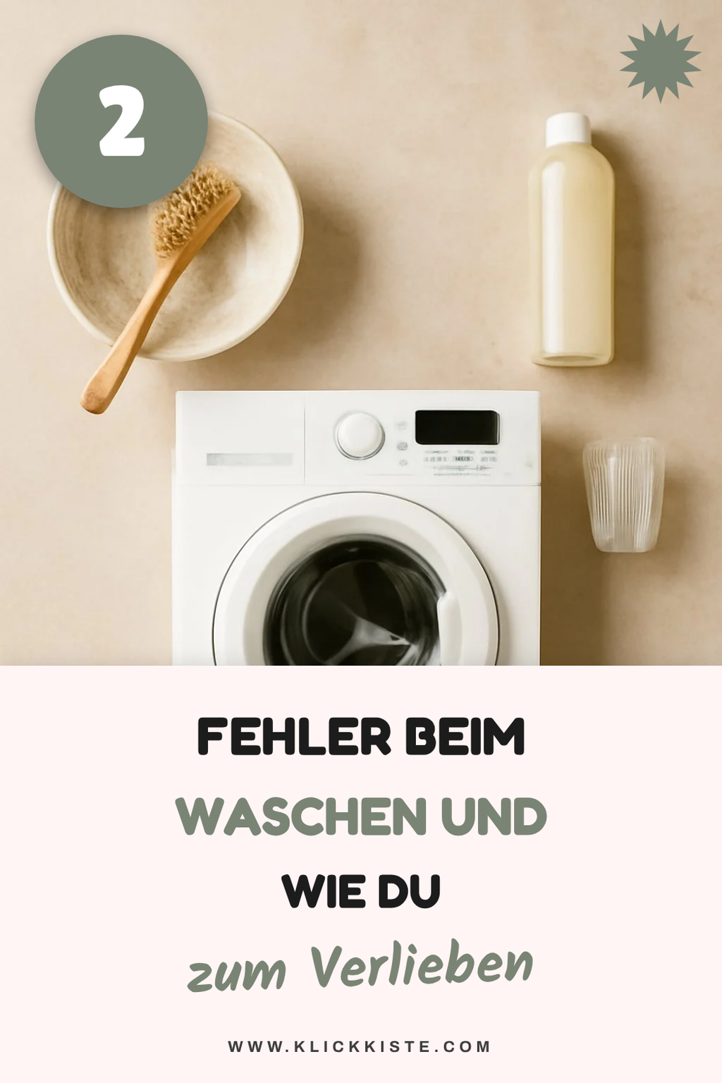 Häufige Fehler beim Waschen vermeiden