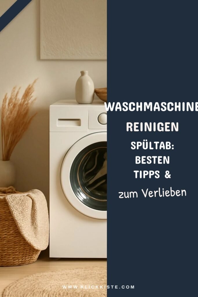 Waschmaschine Reinigen Spültab: Die besten Tipps & Hausmittel