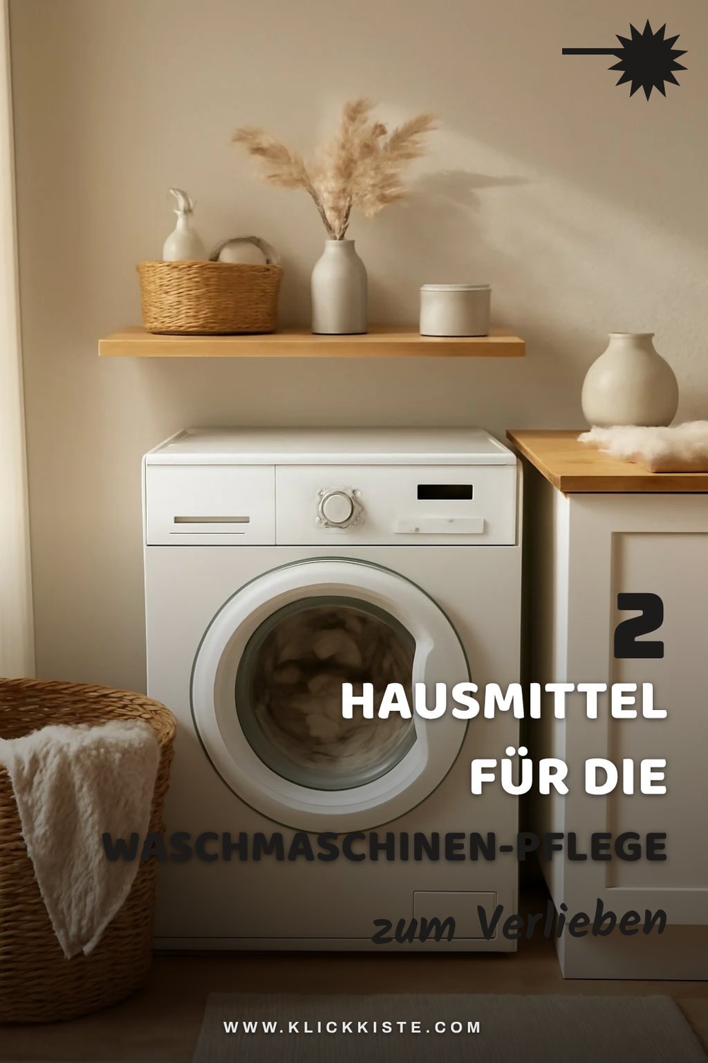 Diese Hausmittel helfen bei der Waschmaschinen-Reinigung