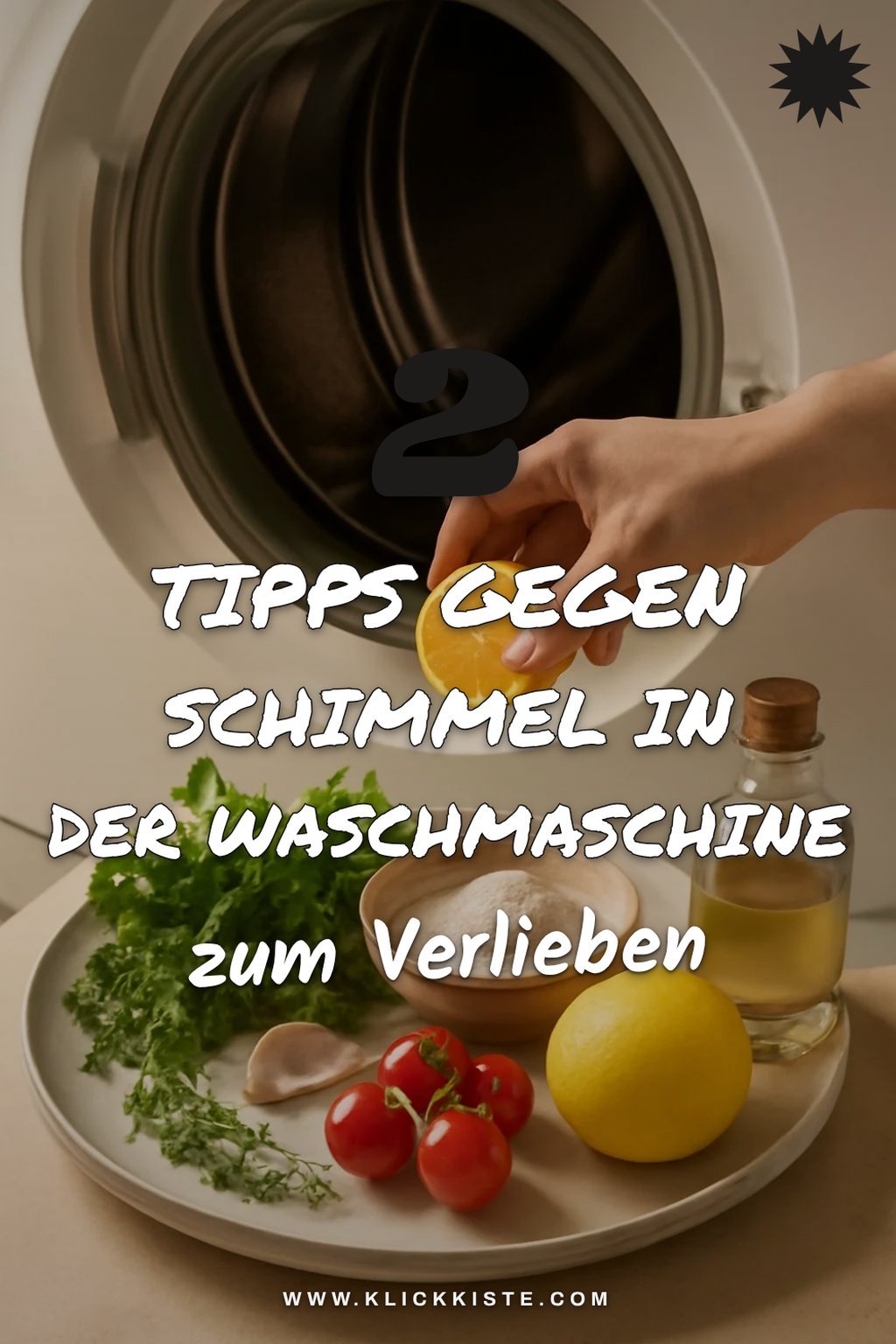 So vermeidest du Schimmel in der Waschmaschine