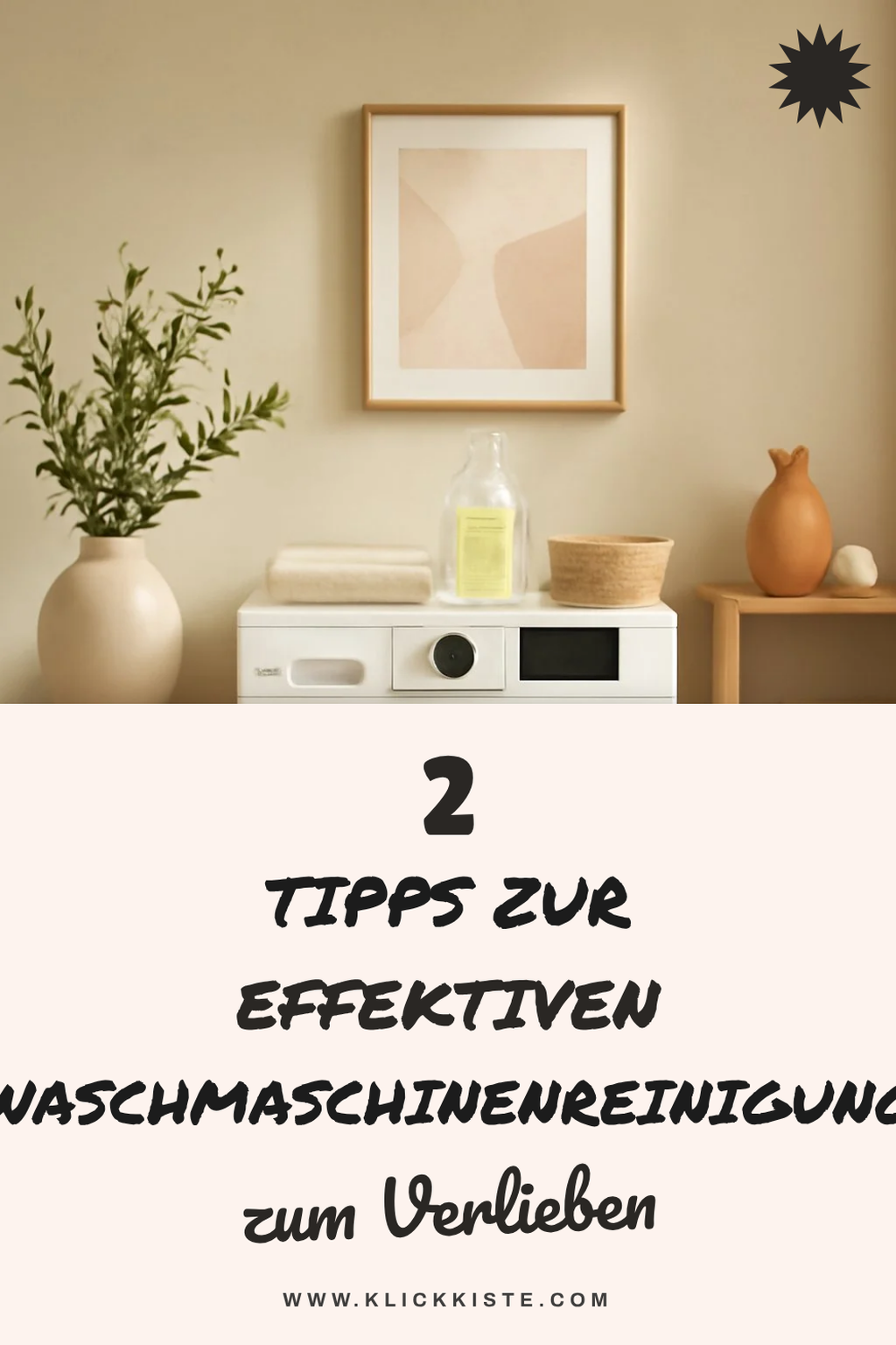 So reinigst du deine Waschmaschine effektiv mit Zitronensäure