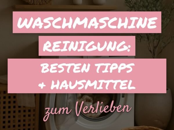 Waschmaschine Reinigung: Die besten Tipps & Hausmittel