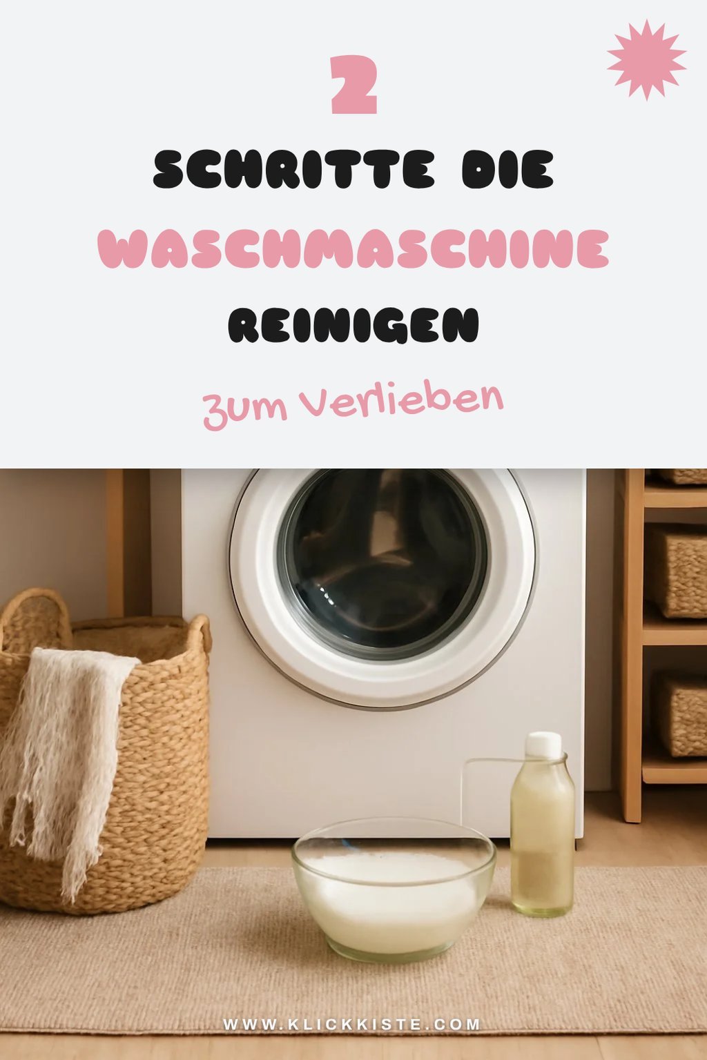 So reinigst du deine Waschmaschine in 5 einfachen Schritten