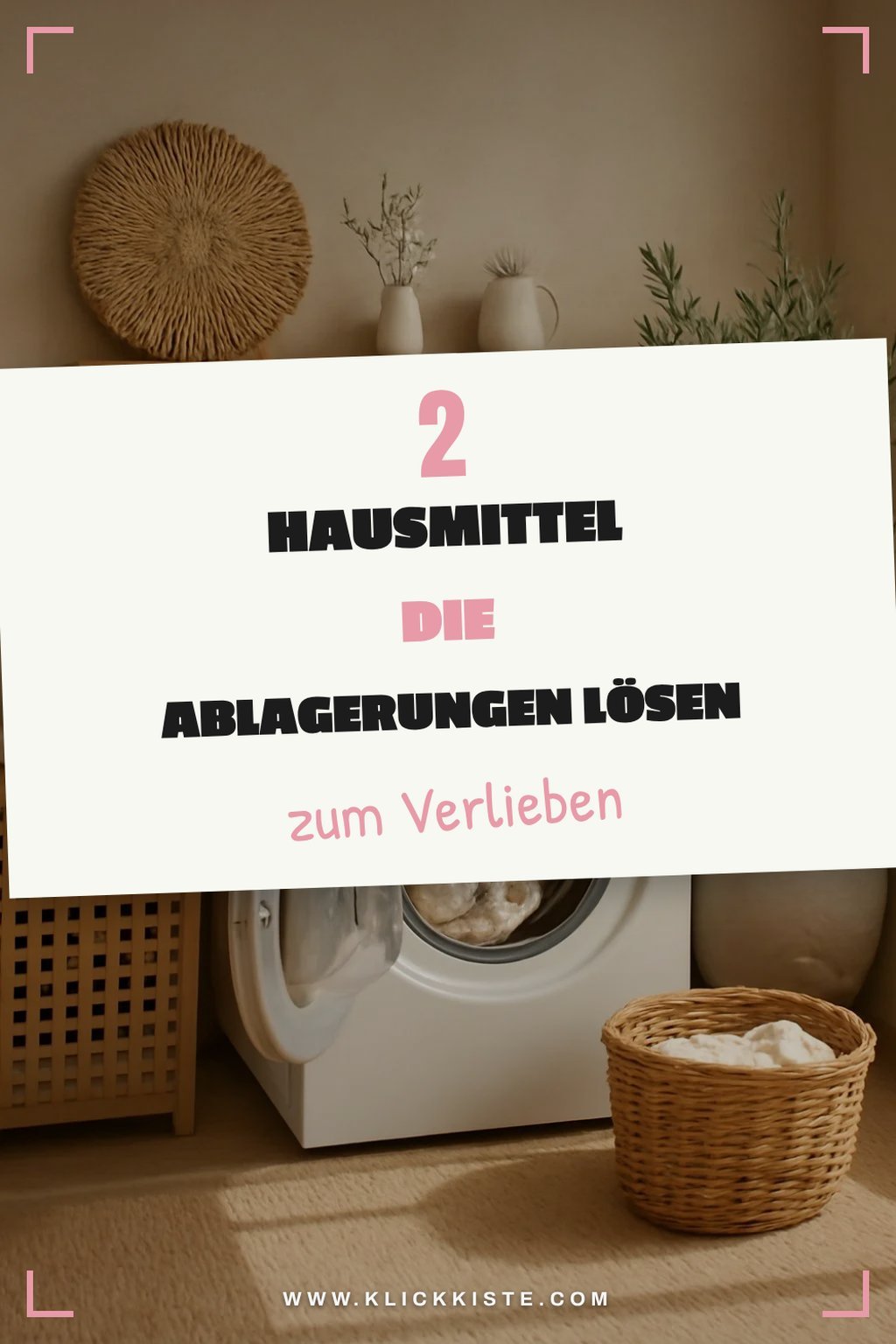 Diese Hausmittel lösen hartnäckige Ablagerungen
