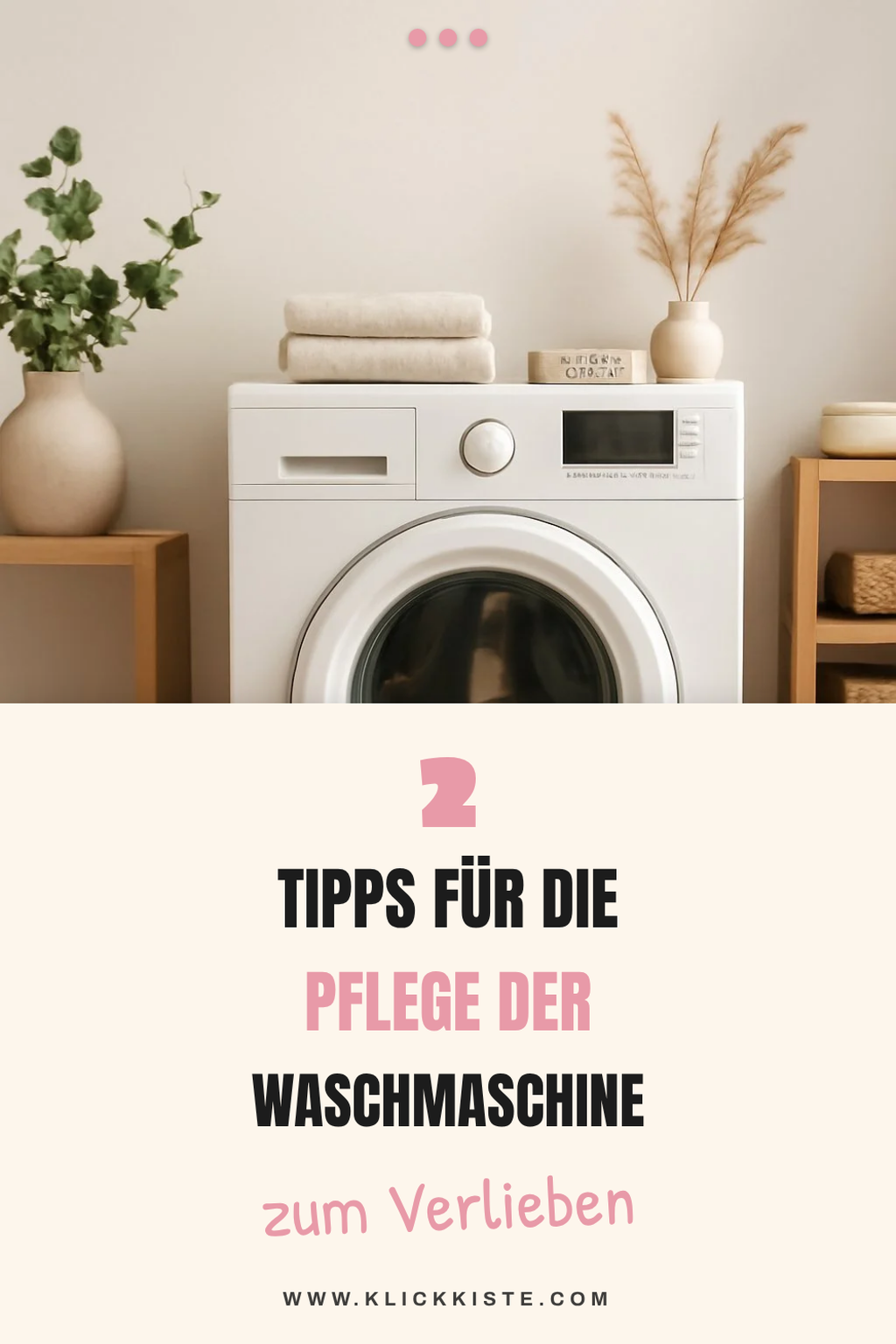 Tipps für die regelmäßige Pflege deiner Waschmaschine