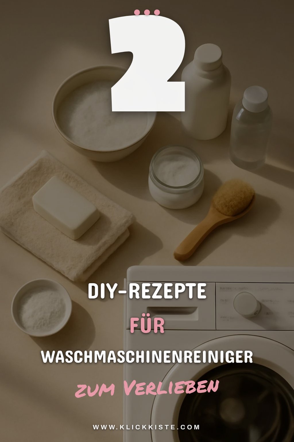 DIY-Rezepte für Waschmaschinenreiniger