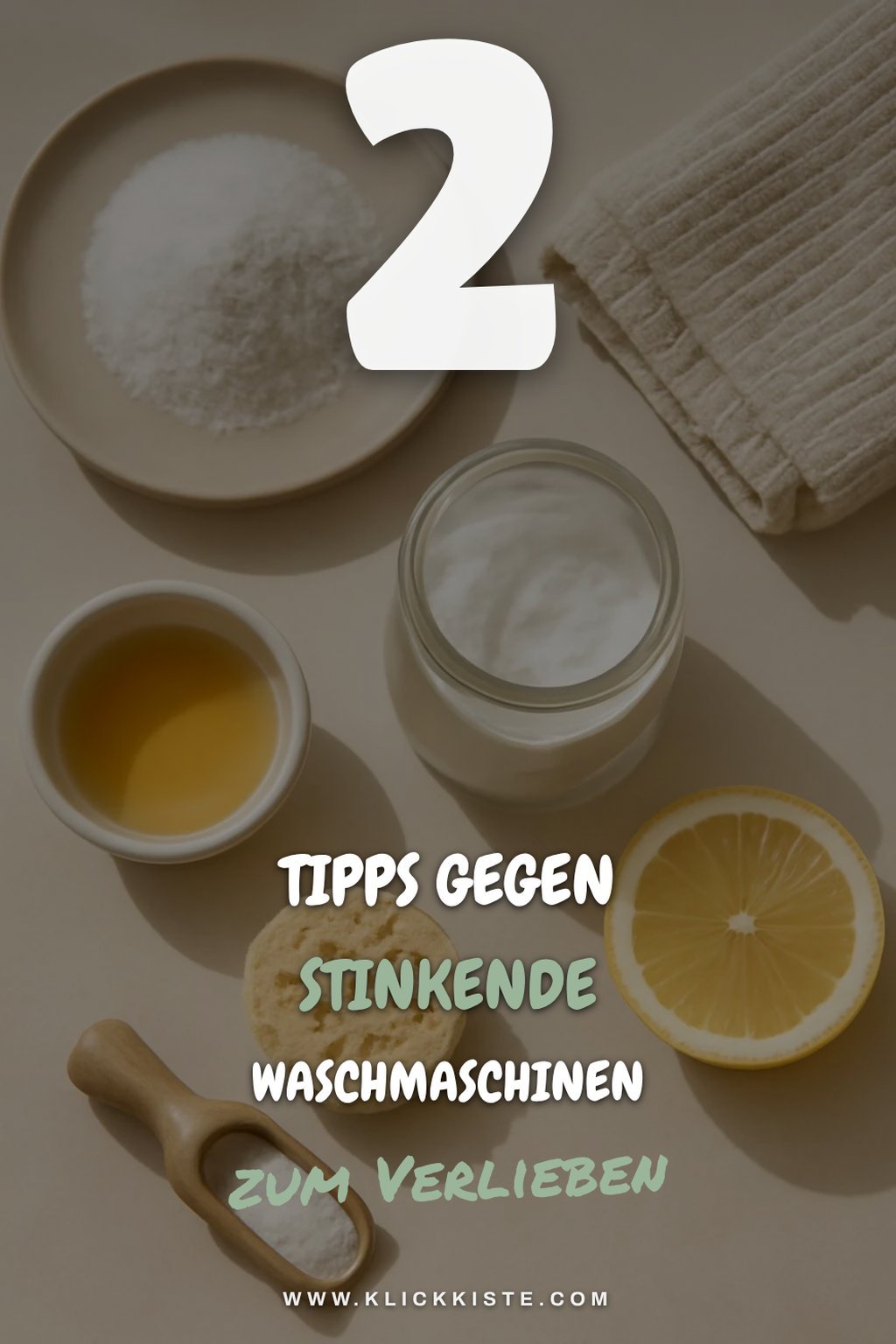 Was kann ich tun, wenn meine Waschmaschine stinkt?