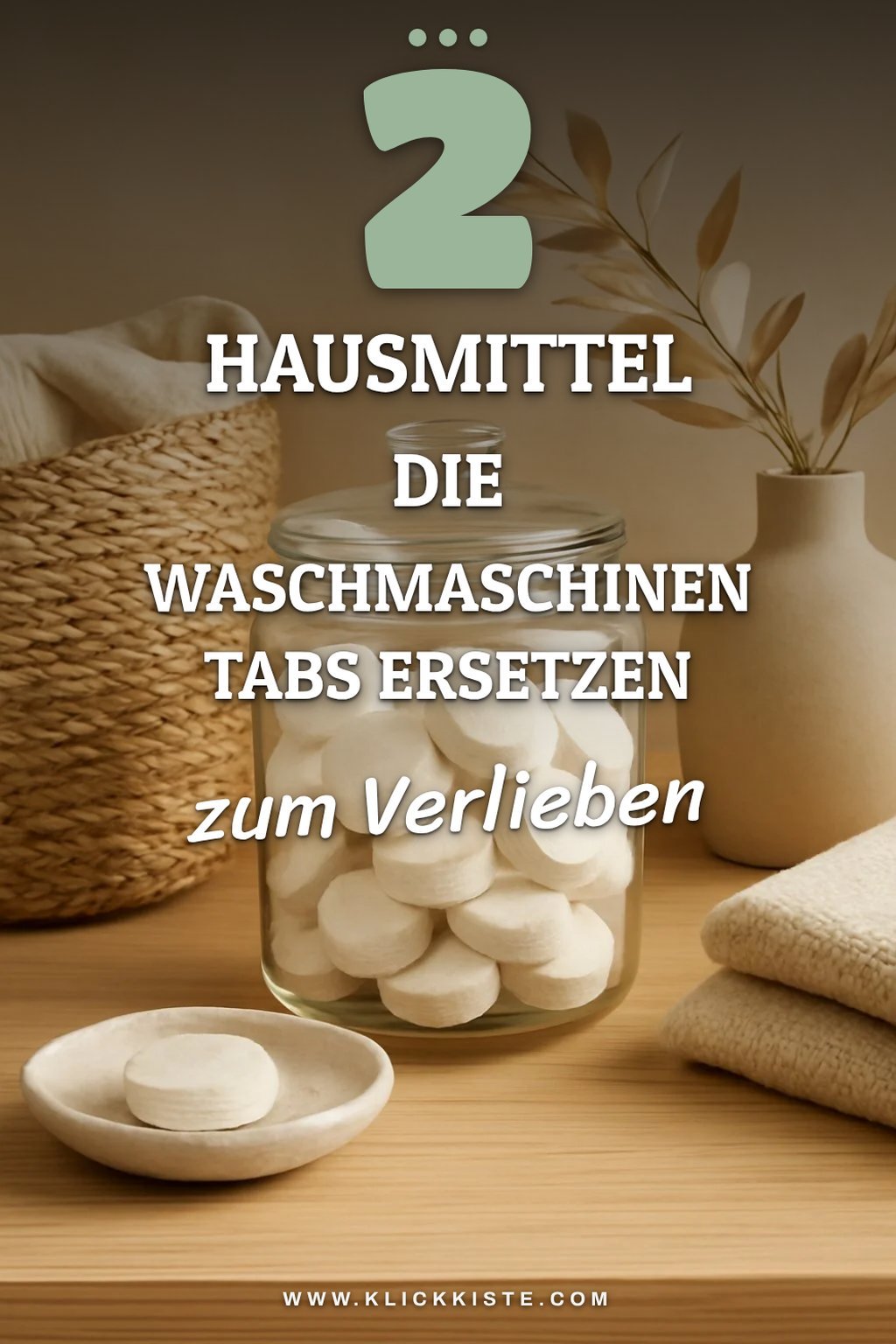 Diese Hausmittel ersetzen Waschmaschinen Tabs
