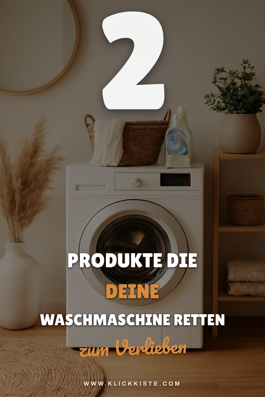 Diese 4 Produkte sind echte Lebensretter für deine Waschmaschine
