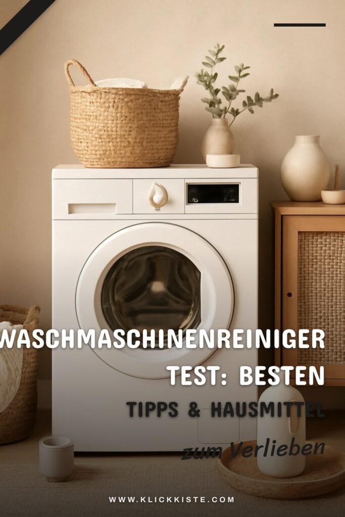 Waschmaschinenreiniger Test: Die besten Tipps & Hausmittel