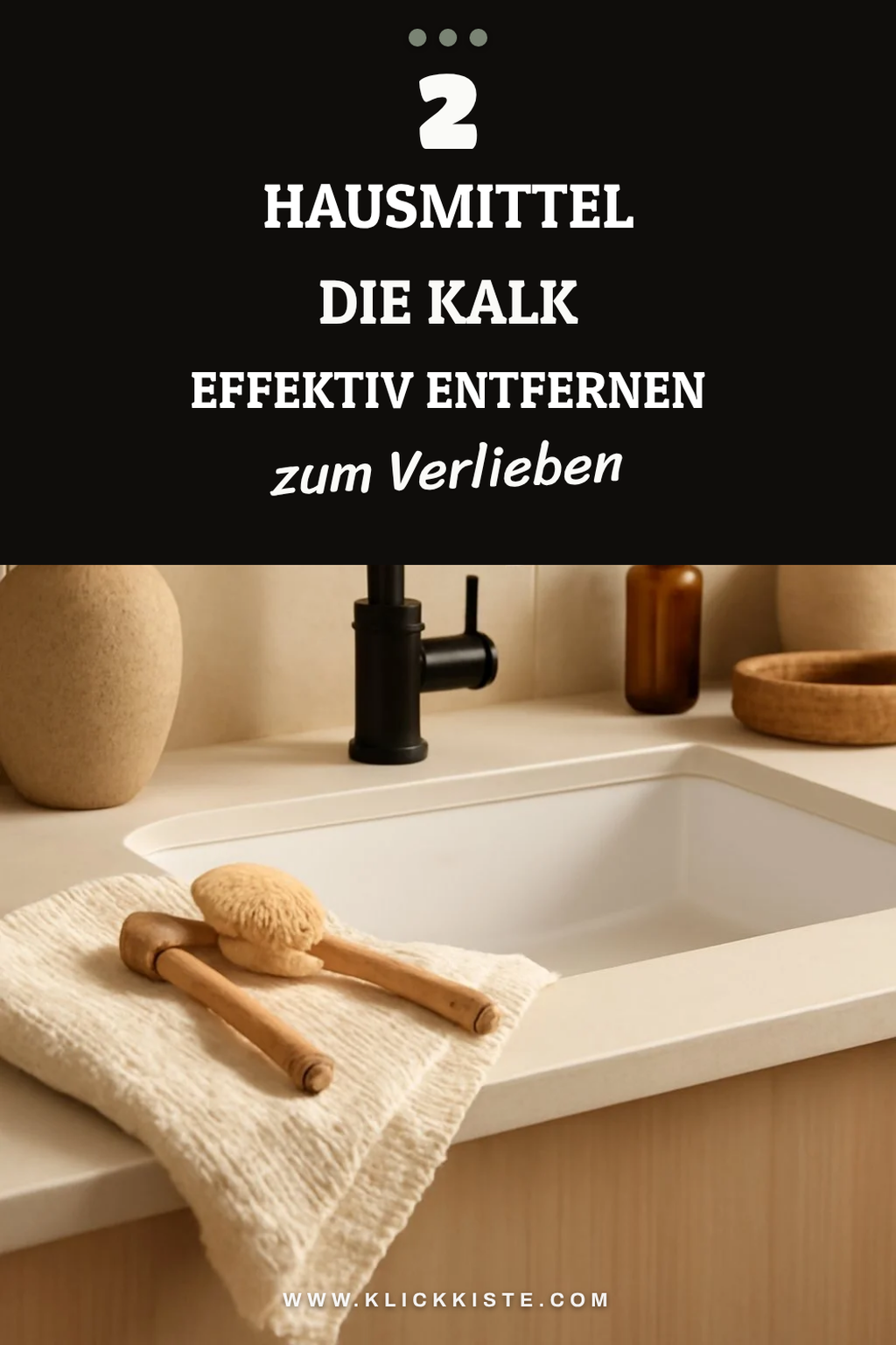 Diese 3 Hausmittel helfen wirklich beim Entkalken