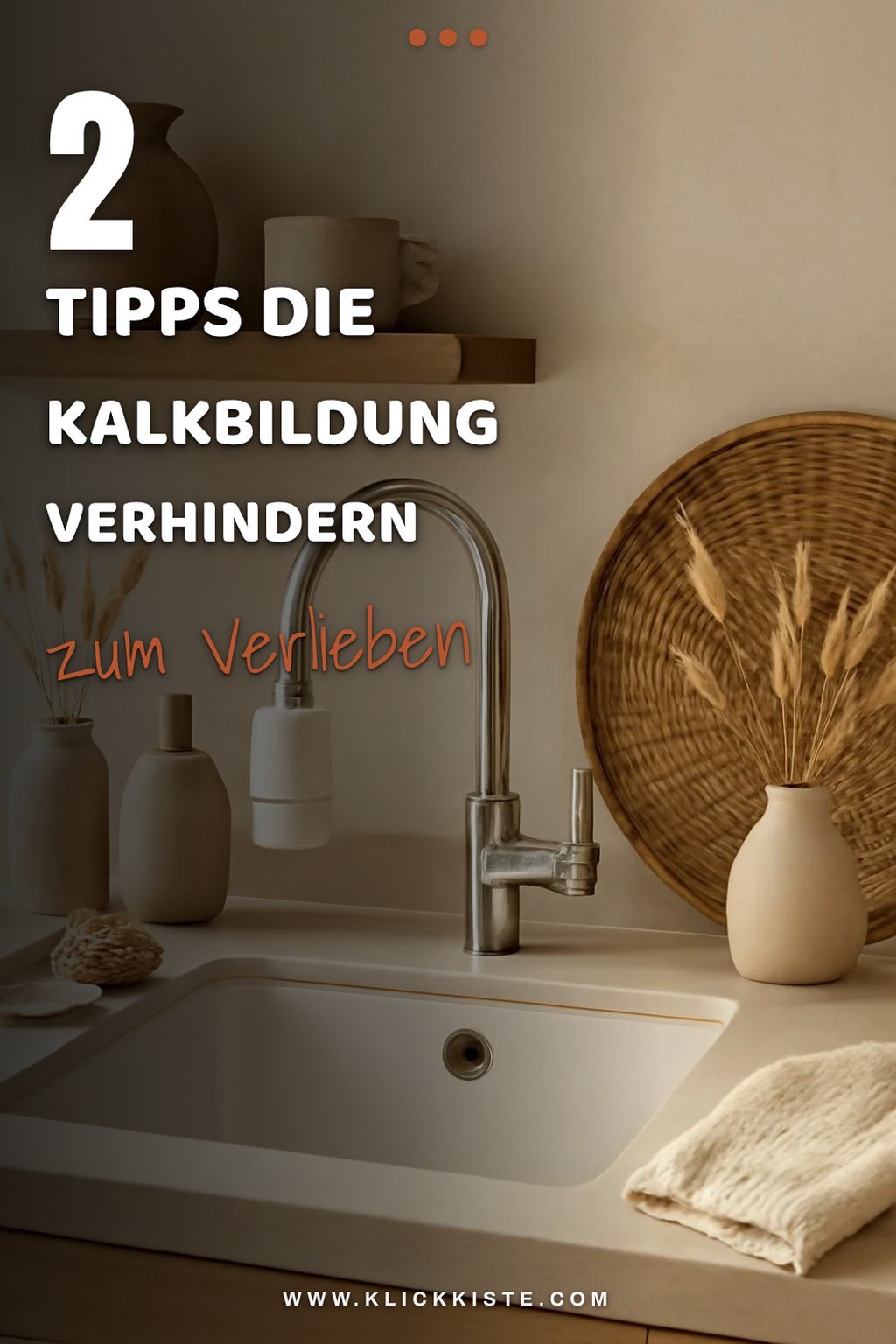 Präventive Maßnahmen gegen Kalk