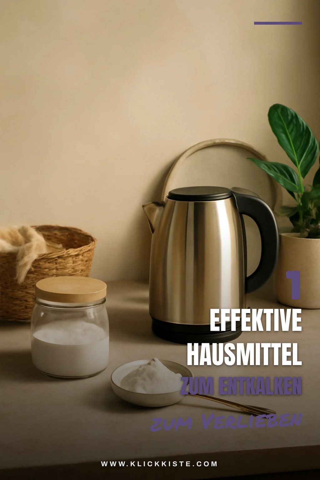 Alternative Hausmittel zum Entkalken