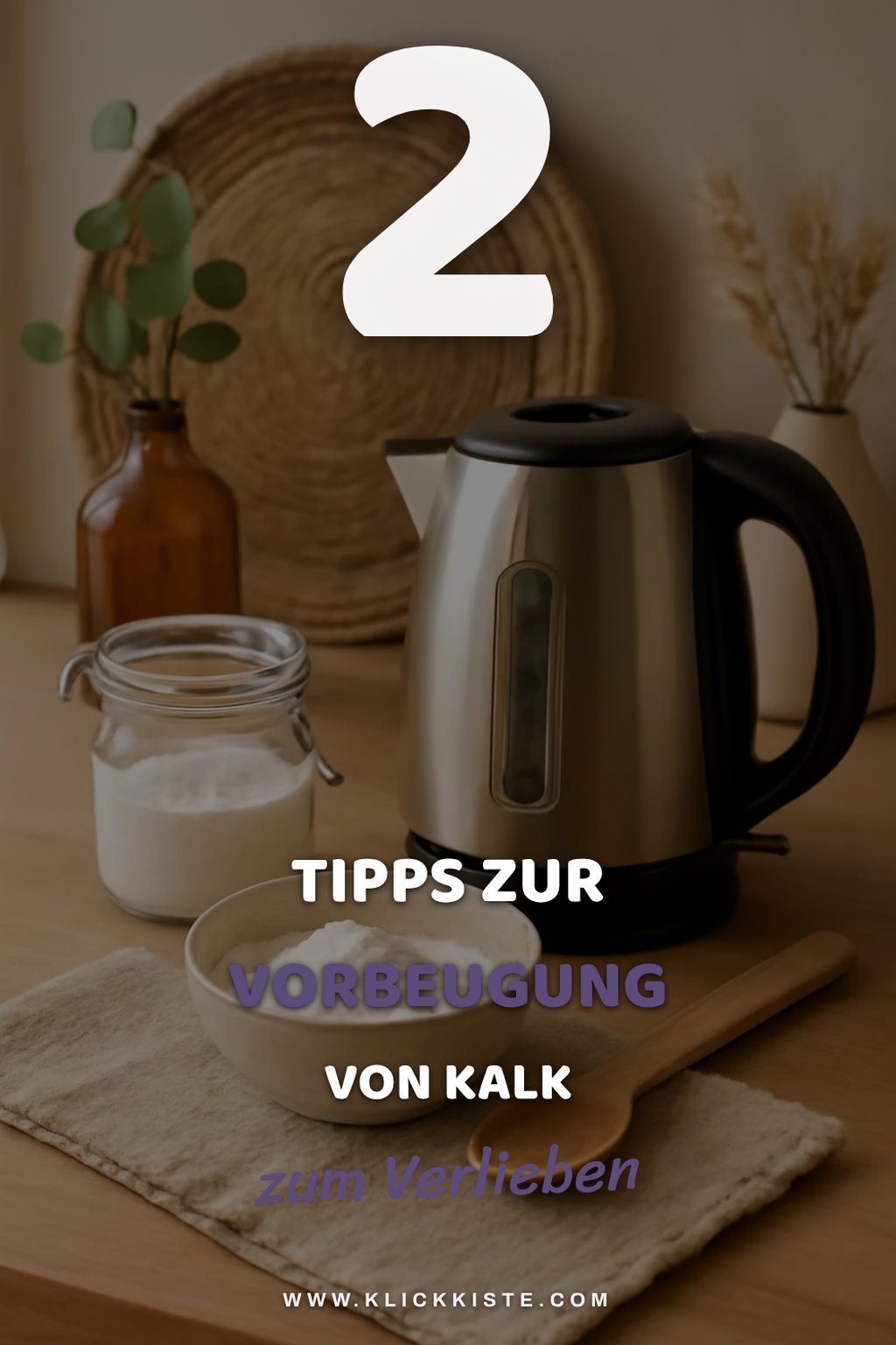 Prävention von Kalkablagerungen