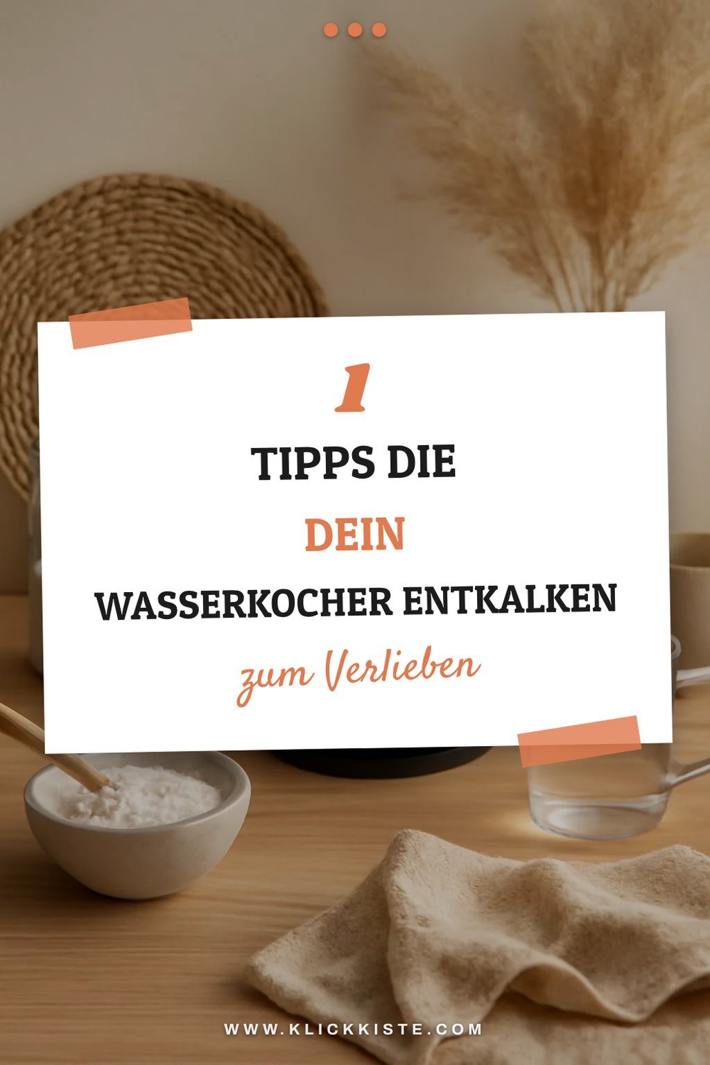 5 geniale Tipps zum Wasserkocher Entkalken mit Natron