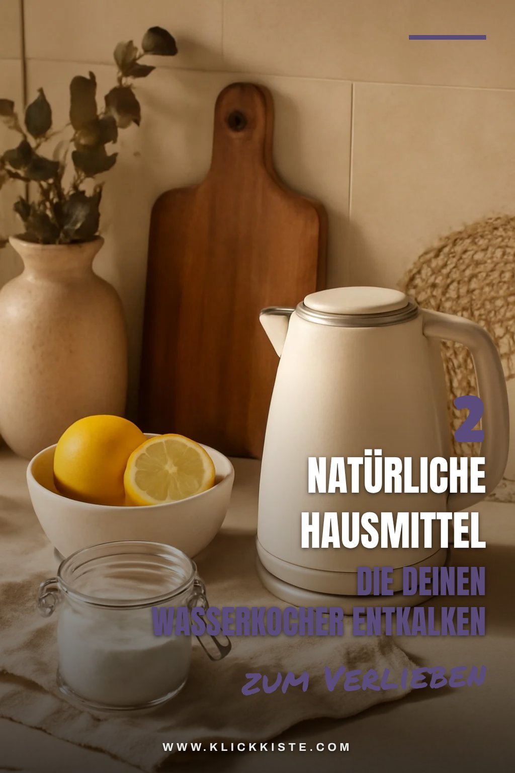 Alternative Hausmittel zum Entkalken
