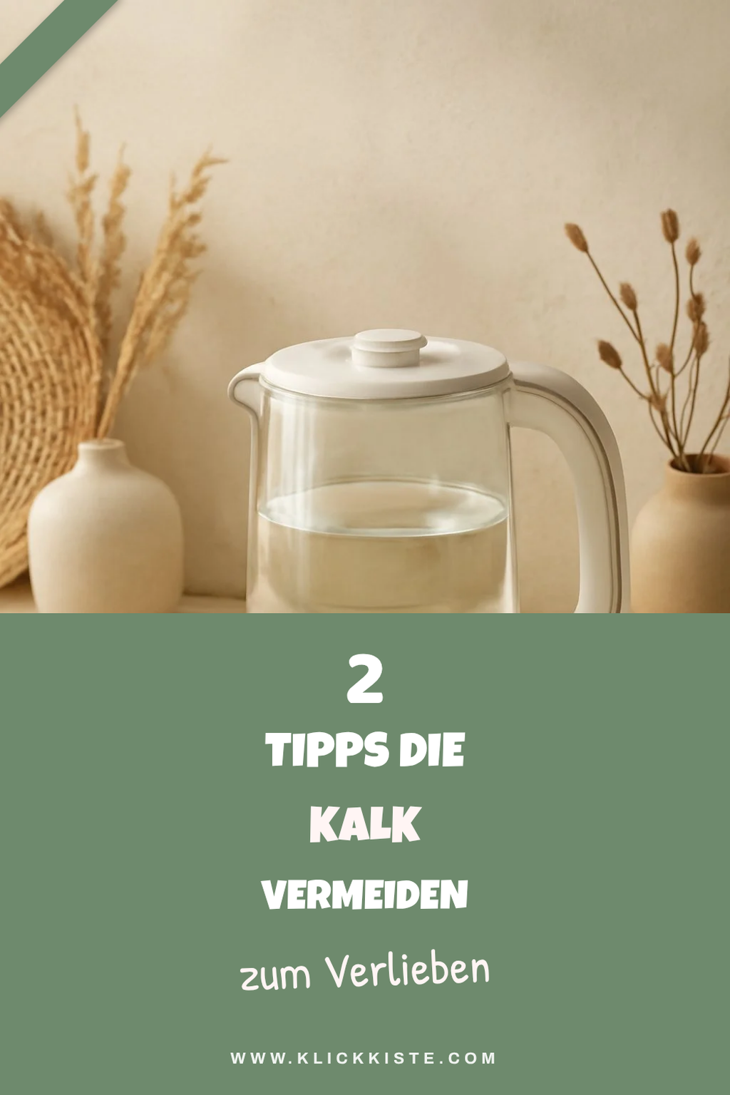Prävention von Kalkablagerungen