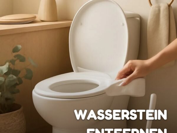 Wasserstein Entfernen Toilette: Die besten Tipps & Hausmittel