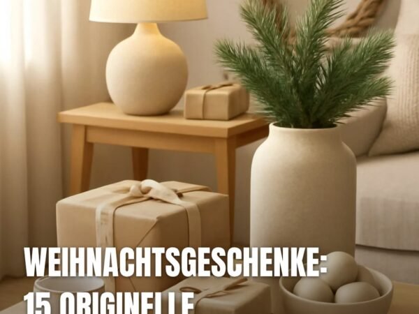 Weihnachtsgeschenke: 15 originelle Ideen für 2026