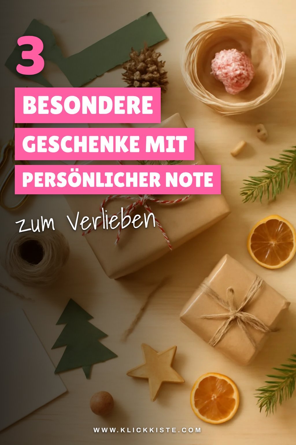 Besondere Weihnachtsgeschenke mit persönlicher Note