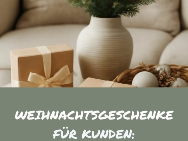 Weihnachtsgeschenke für Kunden: 15 originelle Ideen für 2026
