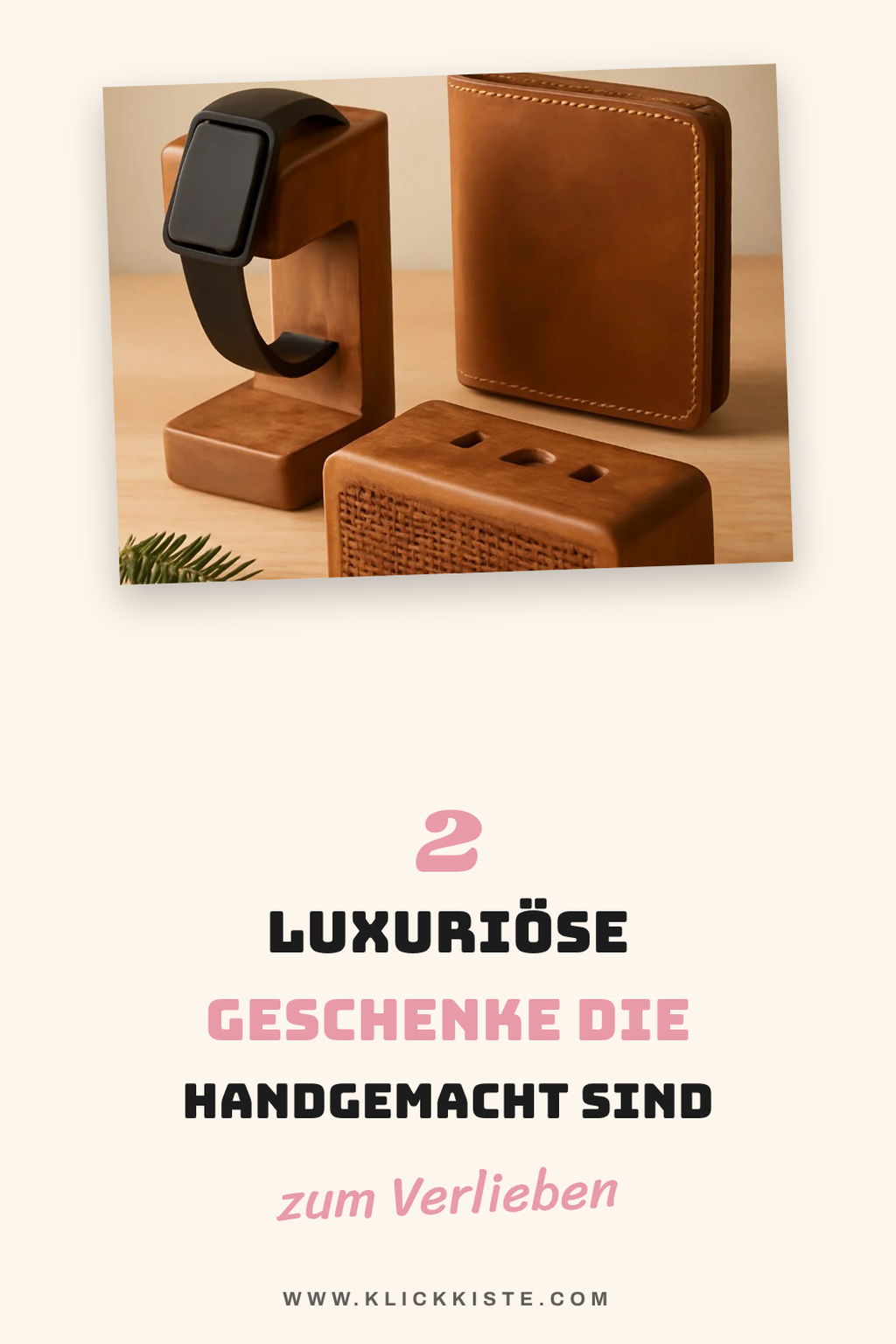 Diese 2 luxuriösen Geschenke sind handgemacht