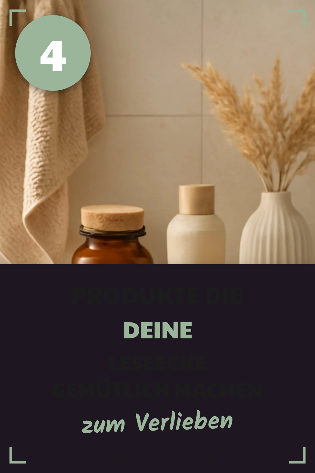 5 Ideen für eine entspannende Leseecke in deinem Zuhause