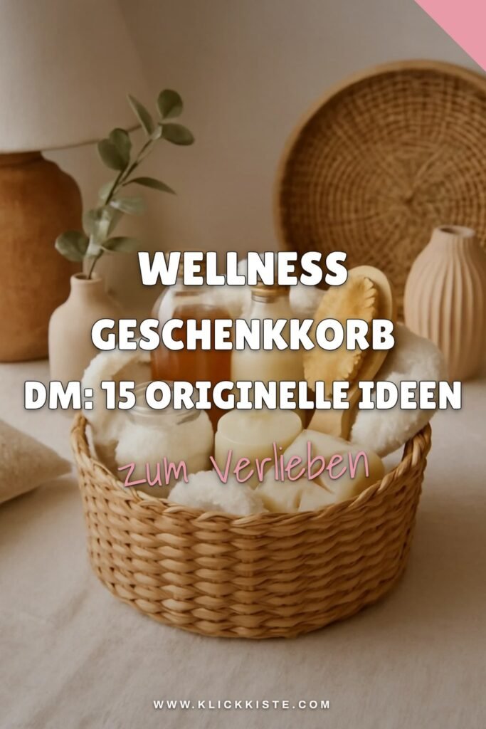 Wellness Geschenkkorb Dm: 15 originelle Ideen für 2026