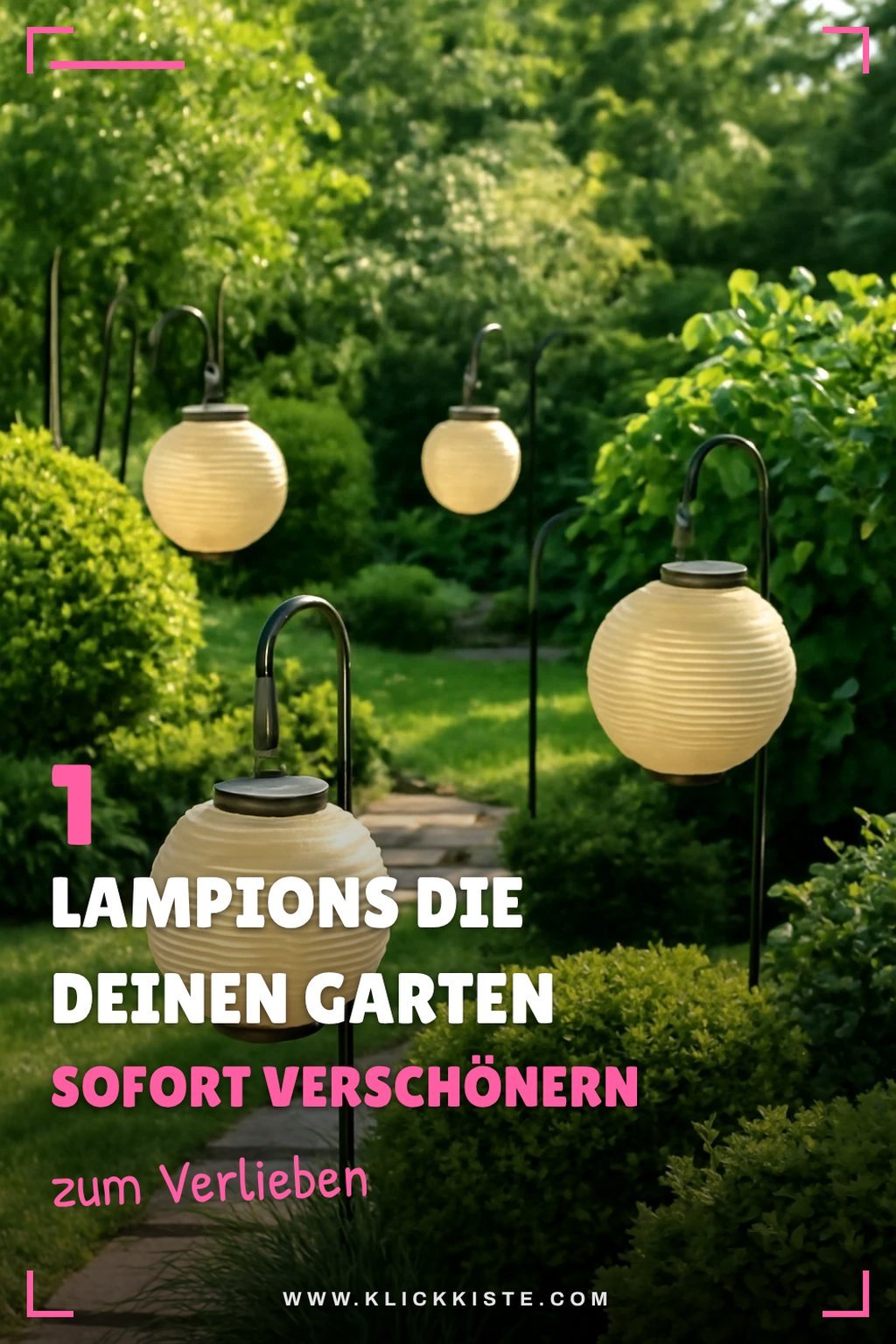 So findest du die besten wetterfesten Solar-Lampions für deinen Garten